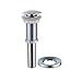 KRAUS Pop-Up Drain and Mounting Ring in Chrome, PU-10-MR-1CH