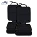 Car Seat Protector, 2 Pack Durable Auto Cover with Thick Pad for Baby Child Best Coverage Available Waterproof and Dirt Resistant for Dog Mat