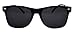 Outray Unisex Retro Vintage Sunglasses A01 Black