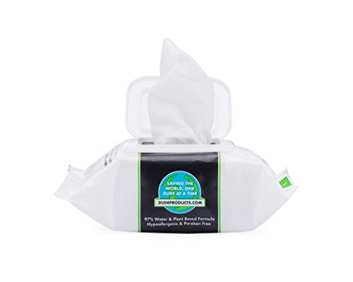 DUDE Face & Body Wipes 30 Count Energizing & Refreshing Scent Infused with Pro Vitamin B-5, Face Cle - //coolthings.us