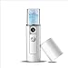 ELINKMALL USB Rechargeable Nano Facial Steamer Mini Handy Nano Face Sprayer Portable Moisturizing Atomization Beauty Device (white)