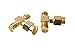 SMAKN® 2 Pcs Rp-SMA Male to Two Rp-SMA Female Triple T Rf Adapter Connector 3 Way Splitter