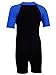 Tuga Boys Shorty 1.5mm Neoprene/Spandex Wetsuit (UPF 50+), Royal, M (9/10 yrs)