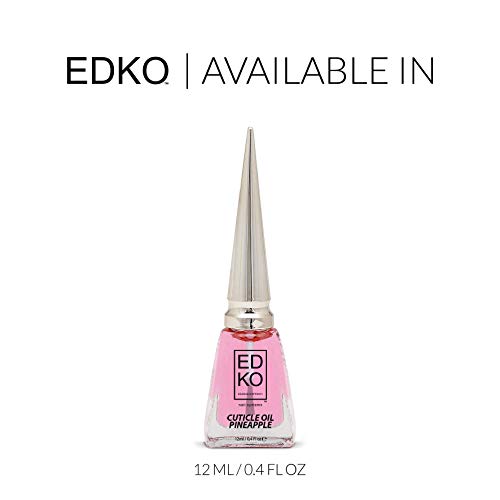 EDKO Cuticle Oil Nail Mineral Treatment Product Conditioning Softener Dry Cream Pineapple Scent - Thumbnail 2