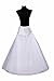 BEAUTELICATE A-line Full Gown Floor-Length Bridal Dress Gown Slip Petticoat