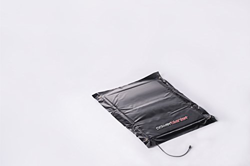Powerblanket EH0304 High Watt Density Ground Thawing Blanket - Epoxy Curing Blanket - 3' x 4' Heated Dimensions, 4' x 5' Finished Dimensions