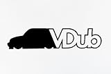 stickout_stickers VOLKSWAGEN V DUB GOLF GTI R32 MK4 MK5 WINDOW STICKER VINYL DECAL #032