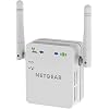Netgear WN3000RP Ripetitore WiFi N300, Single Band, Porta LAN, Compatibile con Modem Fibra e ADSL