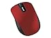 Microsoft Bluetooth Mobile Mouse 3600 - Dark Red. Comfortable Design, Right/Left Hand Use, 4-Way Scroll Wheel, Wireless Bluetooth Mouse for PC/Laptop/Desktop, Works with for Mac/Windows Computers
