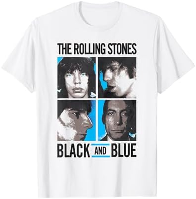 Amazon.com: Official The Rolling Stones Black and Blue T-Shirt