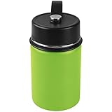 Tahoe Trails 12 oz Double Wall Vacuum Insulated Stainless Steel Water Bottle, Green