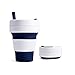 Stojo S2-IND Silicone Collapsible Cup, 16oz / 470ml, Indigo