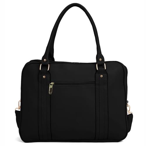 Bolsa Feminina Pasta Executiva para Notebook até 15.6” Reforçada Couro Ecológico para Trabalho, Reuniões e Dia a Dia Tamanho Grande