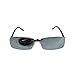 Polarized Uv Clip on Silver Reflective Lens Sunglasses for Metal Frame with Case