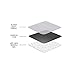 16 Pack Tens Unit Pigtail Square Electrode Pads 2 X 2 inch Premium Quality 510k FDA Cleared Self Adhesive Bulk Wholesale Replacement Pads