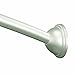 Moen CSR2160BN 54-Inch to 72-Inch Adjustable Length Fixed Mount Single Curved Shower Rod, Brushed Nickel primary