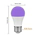 Onforu 15W LED Black Light Bulbs, A19 E26 120W Equivalent Blacklight Bulb for Glow in The Dark, Halloween Lights, 120V, Level 385-400nm, Blacklight Party, Body Paint, Fluorescent Poster