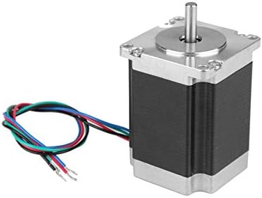 Akozon 2-phase 57 hybrid stepper motor shaft diameter 6.35mm 170N.cm Min high-velocity strong capacity of overload for CNC Laser Engraver Machine Cutting Machine