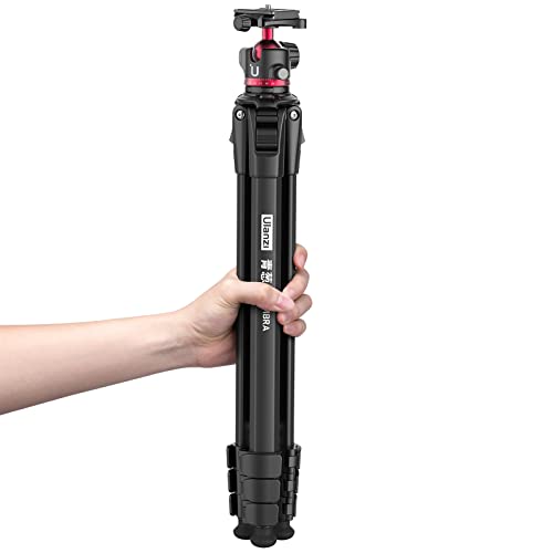 Ulanzi MT-55 Ombra Photography Travel Tripod for Mirrorless DSLR Smartphone | Aluminum Alloy | Arca Swiss Plate Ball Head | Phone Mount | 1.1kg - 158cm