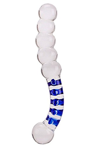 Medical-Grade Double Ended Huge Crystal Glass Stick