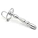 Tear Drop Male Genital Wand, Smooth Surgical Steel Hollow Cum Through Urethral Plug