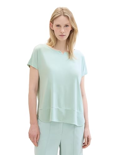 TOM TAILOR T-Shirt pour Femme, 17549 - Sea Foam, XXS