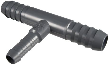 3/4" x 3/4" x 3/8" Funny Pipe Tee Insert x Insert x Funny Pipe PVC Fitting