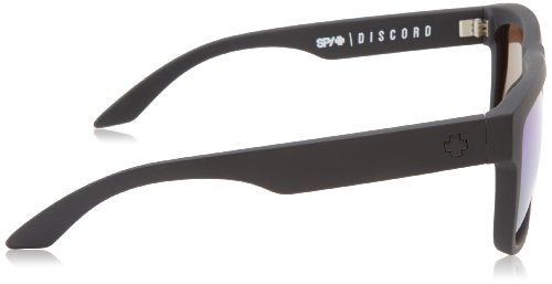 Spy Optic Discord Polarized Flat Sunglasses, Matte Black, 57 mm