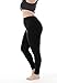 ZERDOCEAN Women's Plus Size Modal Lightweight Full Length Leggings Black 3X