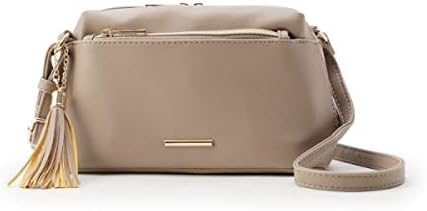 Amazon ハッシュアッシュ レディス Hushush Ladies タッセル付きお財布ショルダーバッグ タバコブラウン 054 00 レディースバッグ 財布