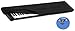HQRP Elastic Dust Cover w/ Bag for Yamaha PSR-S650 / PSRS650 / PSR-S670 / PSRS670 / S70 XS / MX61 / MOXF6 Electronic Keyboard Digital Piano + HQRP Coaster