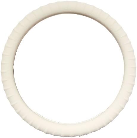 New Silicone Beige Steering Wheel Cover with Negative Ion Tech! by Cameleon