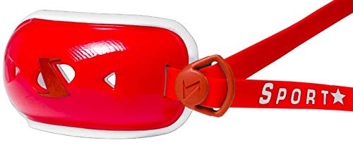 image for SportStar Youth Rx Hurricane Gel Chinstrap (Red, XS)