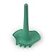 Quut Triplet All in One Rake, Shovel, and Sifter Beach Toy - Green