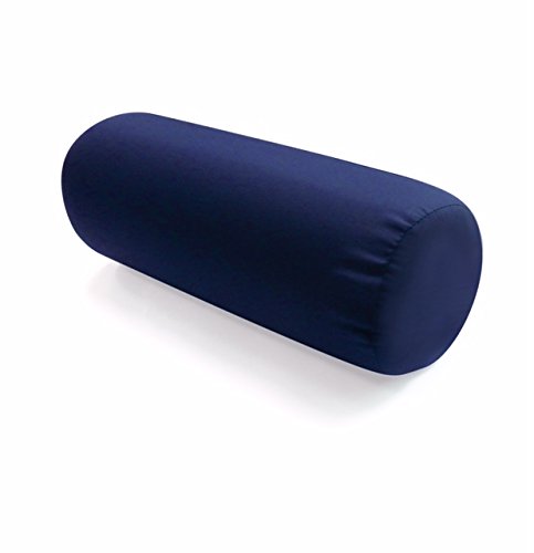 Round Cervical Roll Bolster Pillow Cushion with Removable Washable Cover, Ergonomically Designed for Head, Neck, Back, and Legs || Ideal for spine and neck support during sleep