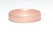 ROQ Silicone Rubber Wedding Ring for Men & Women, Comfort Fit, Men & Women's Wedding Band, Breathable Rubber Engagement Band, 6mm Wide 2mm Thick, Dome Solid Thin, Single, Metal Black, Size 7