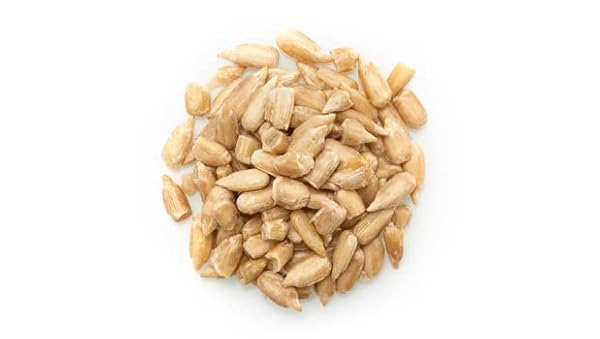 YUPIK RAW SUNFLOWER SEEDS, SHELLED, 2.2 LB (35.3OZ), KOSHER, GLUTEN-FREE, UNSALTED SUNFLOWER KERNELS, NO SHELL, HEALTHY SNACKS, SOURCE OF OMEGA-6 AND FIBER