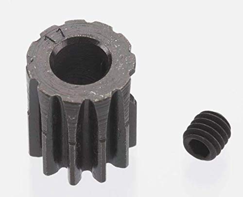 Robinson Racing Extra Hard 11 Tooth Blackened Steel 32p Pinion, 5mm