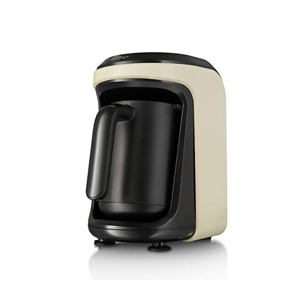 KARACA Hatir Hup Türkische Kaffeemaschine, Creme, Fur 5 Personen, 535W, Kaffeevollautomat-Coffee Maker, Turkisch… – Bild 3