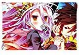 Ancast Custom zipper Shiro No Game No Life Pillowcase Covers Standard Size 20 x 30 (One Side)