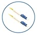 PacSatSales - Fiber Optic Patch Cable - Single Mode - SIMPLEX - OS1-9/125um (1M, LC to LC)