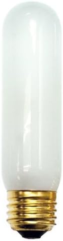 Bulbrite 784160 - 60W - T10 Bulb Type - E26 Base - 120V - 100 CRI - 500 Lumens - 2620K - Clear Finish - 2,000Hrs - Warm White Color - 6 Pack