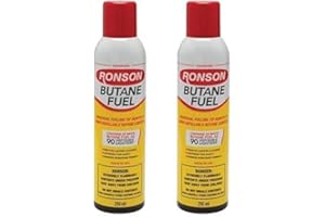 Butane Refill 5.82oz (165g/290ml), Super Butane Fuel and Lighter Fluid for Lighters, Butane Torches.