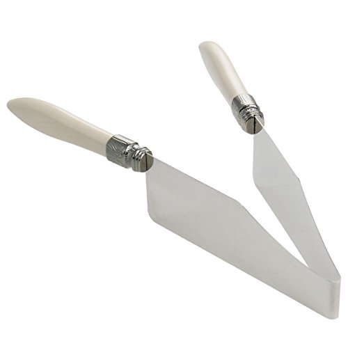 Debbie Meyer's Kake Kut’r Cake & Pie Slicer Cutter Stainless Steel White Handle Pricepulse