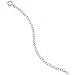 BENIQUE Necklace Bracelet Extenders for Women - 14K Gold Filled, Fully Adjustable Chain, Durable Strong Removable Delicate, Made in USA (Rose Gold Filled / 4