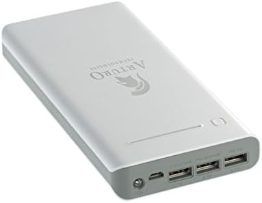 Arturotech power bank for extra power for long trips - A 20000mah 3 port usb cell phone portable charger for iPhone Samsung iPad android devices and more