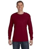 Gildan G540 5.3 Oz. Heavy Cotton Long-Sleeve T-Shirt - Garnet - L