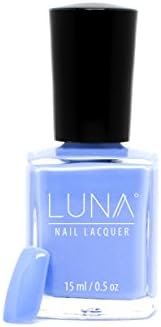 Clear Skies - Pastel Collection Blue Flat Glossy Vegan Cruelty-Free 10-Free Natural Nail Polish Lacquer Vernes Esmalte
