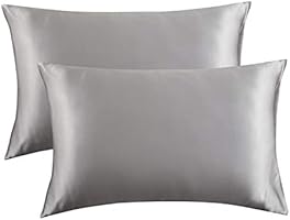 Bedsure Satin Pillowcases Set of 2