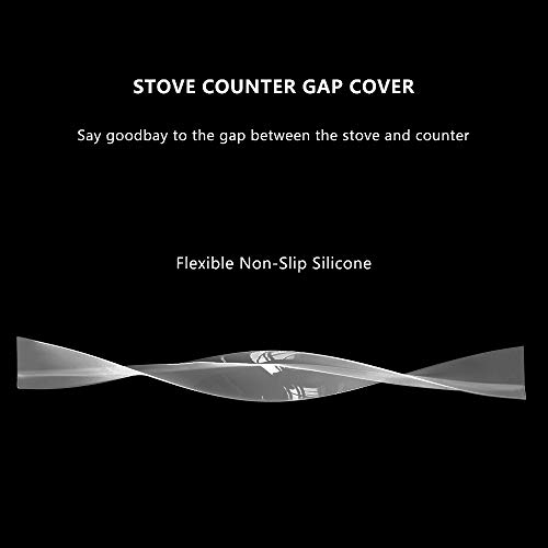 image for KLOLKUTTA Silicone Stove Counter Gap Cover, 21